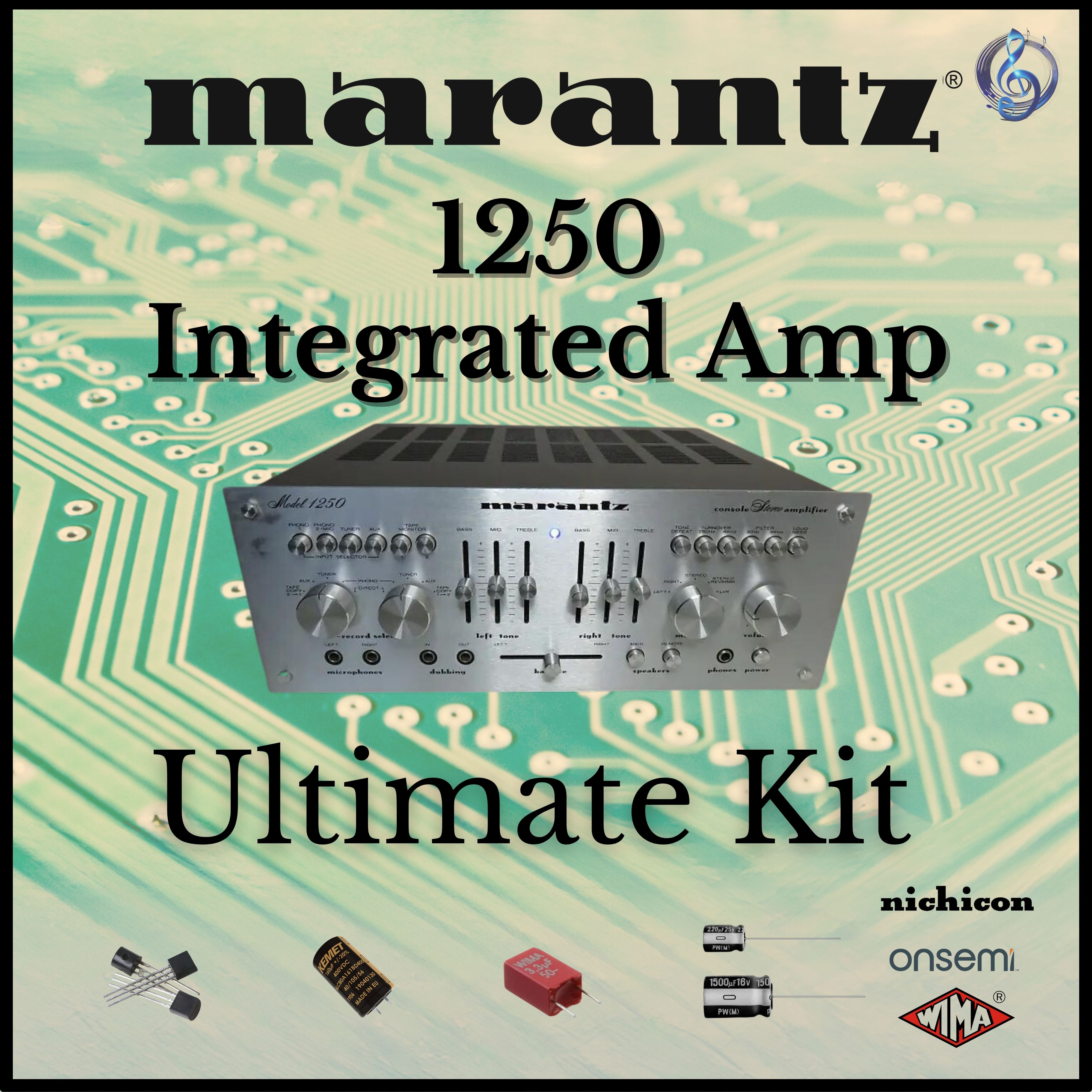 Ampli Intégré Marantz 1250 - Vintage - Occasion